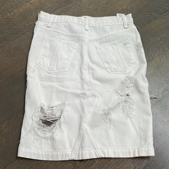 RAG & BONE DISTRESSED SKIRT - Picture 5 of 5